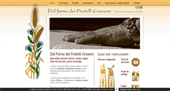 Desktop Screenshot of grissinicravero.com
